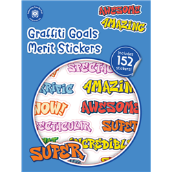 Graffiti Goals Merit Sticker Book